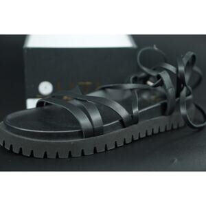 Lita by Ciara Lug Lace Up Gladiator Sandals Size 41 10 Strappy $268 Chunky